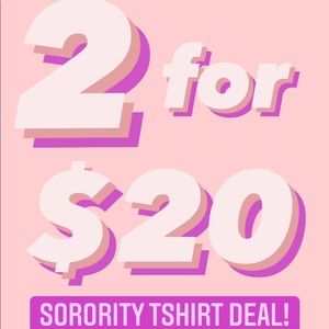 2 for $20 deal